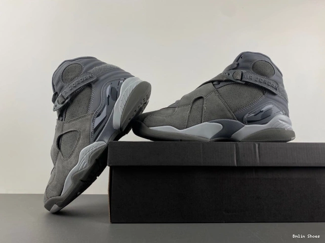 Bmlin Shoes 305381-014 Retro Jordan Grey Cool 8 0726